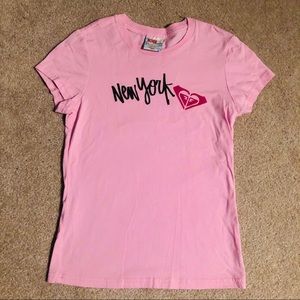 💕 Roxy brand NEW YORK CITY t-shirt top 🌆🇺🇸